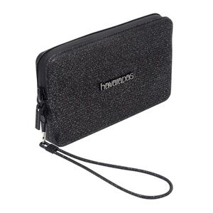 Havaianas Sparkling Black Wristlet *NWT*